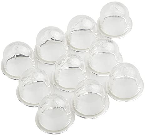 Benzin-Brennstoff-Primer-Birne, Vergaser-Grundierbirne, Vergaser-Ölbecher für Kettensägen, Gebläse, Trimmer, Motorsense, 10 Stück