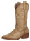 Elara Damen Cowboy Stiefel Biker Boots Chunkyrayan 301-A32P Khaki PU-39
