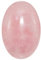 Nupuyai 6cm Quartz Rose Naturelle Polis Pierre d'inquiétude de Paume pour la Thérapie, Pierre de Massage de Poche Ovale Cristal de Guérison pour la Méditation