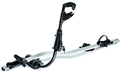 1 porte-vélo Fast Rider en aluminium + barres de toit VDP Delta compatible avec Citroën Nemo à partir de 2008
