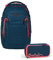 satch Match Schulrucksack Set 2tlg. mit Schlamperbox (Pink Phantom)