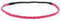 Fuchsia rosa Damen Haarband - Suede Einfaches und Einfarbiger Geflochtenes Hairband, Samtaspekt - Einheitsgrößer Dünnes Stirnband - Hochzeit Vintage Headband - Original Look Boho, Hippie