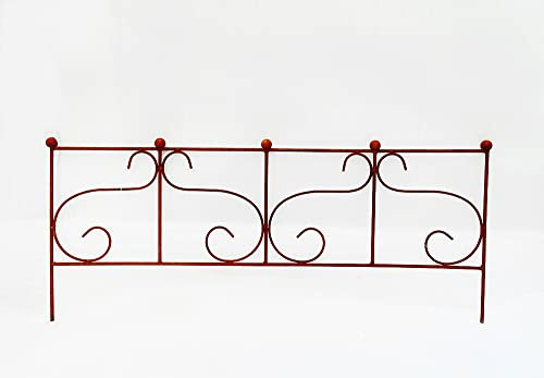 Beeteinfassung Metall rost, 100 x 40 cm