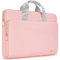 KIZUNA Laptop Sleeve Case 15.6 Inch Computer Bag Carrying Handbag for 16 MacBook Pro M1 M2 Max/16 Lenovo IdeaPad Flex 5i/Thinkbook 16+ /15.6 HP Envy x360 15/Dell XPS 15/LG Gram 15,Pink