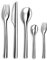 AMEFA - 60 couverts réutilisables & recyclables pour 12 personnes - Slim2 - Acier inoxydable 18/0, Finition Standard