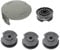 Strimmer Spool Line,Autofeed Spools Replacement,Compatible with Bosch EasyGrassCut,EasyGrassCut 23, EasyGrassCut 26, EasyGrassCut 18.Grass Trimmer F016800569 F016800385
