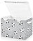 Mnsruu Storage Boxes with Lids, Football Grey Large Storage Basket Organizer Shelves Cube Bin Toy Clothes Underbed