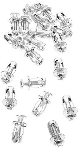 BCOATH Hohlraumankermuttern aus Edelstahl 20 Sätze Hohlmutterndrehersatz für Wandanker