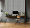 Wall Panel Wood Slat | Decorative Wooden Panelling 3D Slatted Acoustic Sound Absorbing Ceiling or Wall Slats (Marble, 240 x 60cm (1 Pack))