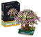 Bonsai Baum Bausteine, 1900 Teile Kirschblüte Baumhaus Bausteine Bausatz, Japanische Sakura Bonsai Baum Bausatz, Mikro Klemmbausteine Nicht Kompatibel mit Großen Marken (8002)