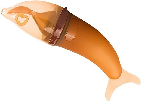 HOMOBABE 1pc 120ml Reis Paste Flasche Löffel Kopf Squeeze Babyflasche Für Baby