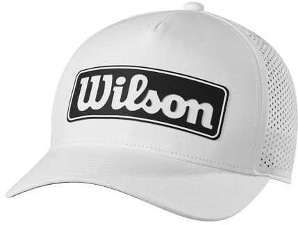 Wilson Herren Men's Performance Golf Hats Hut, weiß, Einheitsgröße