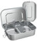 TTSTOIEE fiambrera 1400ml, fiambrera con compartimentos, BPA free acero inoxidable para picnic/escuela/trabajo lonchera
