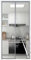 Türvorhänge Kalter Filz Wärmevorhänge Magnete Kalte Vorhänge Heiß für Türen Balkontüren Wohnzimmer Grau Quadratisch (100x230cm)