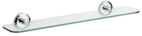 Bristan SO SHELF C Solo Glass Shelf - Chrome Plated
