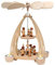 Dekohelden24 Hochwertige Tischpyramide, Motiv: Weihnachtsbäckerei, ca. 35 cm
