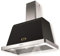 Lofra Cappa Cucina Dolcevita Parete 90 cm Nero Matt