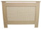 MonsterShop Cache Radiateur à Motif Grillagé en MDF Naturel Personnalisable de 111,5cm de Large x 82cm de Haut x 18,8cm de Profondeur