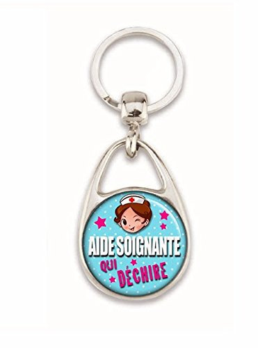 ANGORA Porte clés Aide Soignante