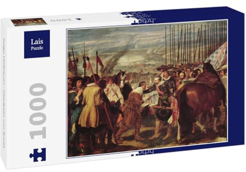 Lais Puzzle Diego Velázquez - Übergabe von Breda 1000 Teile