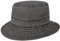 Stetson Reston Fischerhut Damen/Herren - Sommerurlaub Frühling/Sommer, Schwarz (1), 54