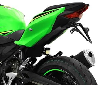 ZIEGER Basic Kennzeichenhalter Kennzeichenhträger Heckumbau kompatibel mit: Kawasaki Ninja 400 (EX400) | Z400 | Z500