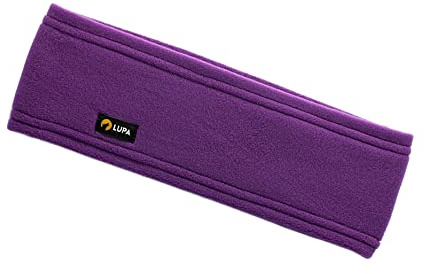 Lupa Handmade Unisex Triple-Layer Micro Fleece Headband - Headband Ear Warmer - Ear Warmers for Women & Men - Ears Cover (Arctic Dusk)