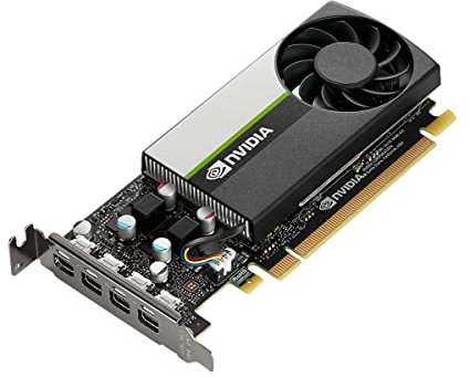 PNY VGA-kompatibler Quadro T1000 8GB LP OEM-Version, VCNT1000-8GB-SB, Schwarz
