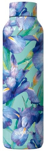 QUOKKA BOTELLA TERMO ACERO INOXIDABLE SOLID BLUE IRISES 850 ML