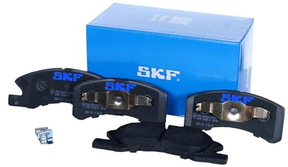 SKF Scheibenbremse Bremsbelag VKBP 80490 A - 4er Set - Position Vorderachse Höhe 77 mm Länge 154 mm Breite 83 mm Dicke 14,4 mm - OE Qualität