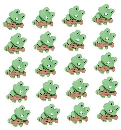 Lurrose 100stücke Karikatur-Frosch-pinnnadeln Tragbare Stecknadeln Für Pinnwände Notizen Und Fotos Für Bürobedarf Und Kreative Projekte