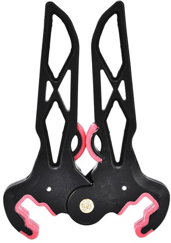 Yosoo Health Gear Zusammenklappbarer, Tragbarer Compound-Bogen-Ständer mit Ständerklemme für Bogenschießen, Zielschießen, Jagdbereich, Scherenbein-Rack-Halterung,