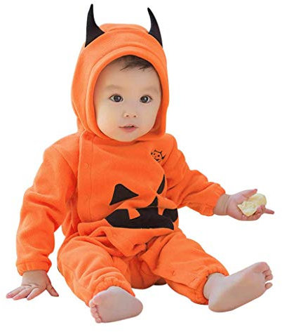 Karneval Kostüm Kostüm - Halloween Kostüm Kinder Fledermaus Cosplay Kostüm Strampler Set Baby Mädchen Junge Halloween Kürbis Hoodie Kleinkind Halloween Dress Up