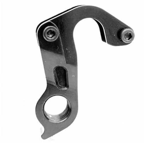 Pizgear 1PC Fahrradteile Schaltwerk Aufhänger, for Cannondale, KP121 Flash F29 Scalpel 26 F-SI Trigger Carbon Fahrradrahmen Mech Dropout Fahrrad-Schaltauge(Black QA0007P1)