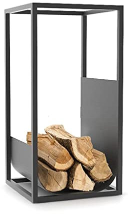 Kaminholzregal aus Eisen, Regal, Kamin, Heimdekoration, Holz-Trennwand, Organizer