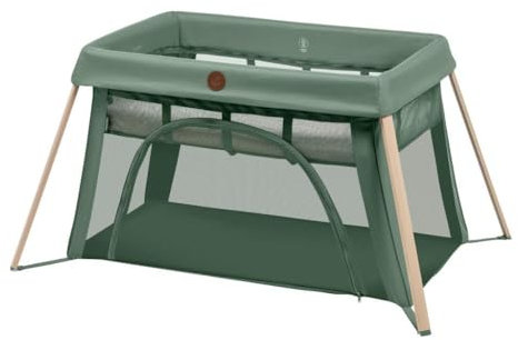 Maxi-Cosi Calao Light Reisebett, superkompakt & leicht, CloudCore Matratze, 2 Schlafebenen, Reisetasche, für Neugeborene & Kleinkinder (0–3 Jahre), max. 15 kg, Beyond Green Eco