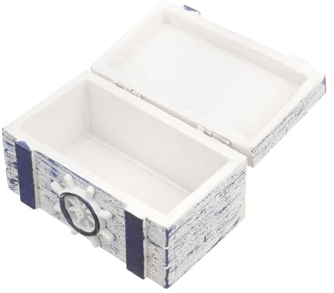 WATIIFUFU Eleganter Schmuck-organizer Aus Holz Aufbewahrungsbox Für Christbaumkugeln Für Ohrringe Und Halsketten Vintage-stil