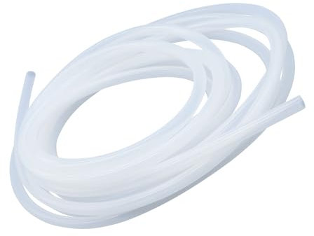LAVMHAB Silikonschlauch 12mm x 16mm 6 Meter Länge, Lebensmitteltaugliche Schläuche Flexibler Schlauch Klar Wasser Luft Rohre für die Pumpe übertragen