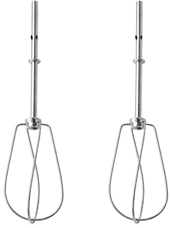 2 StüCk Universelle Ersatz-Schneebesen FüR Handmixer – Passend FüR HandrüHrgeräT,Quirl FüR Schlagen/RüHren,Mixer-Werkzeug FüR Stabmixer & Backprojekte,SpüLmaschinenfest,5-Sekunden Montage