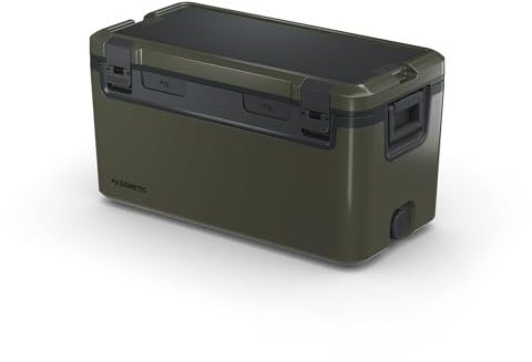 Dometic Recon Kühlbox Groß - Stapelbare Passive Kühlbox 69L - Leichte und Robuste Thermobox - Wasserbehälter Nutzbar - für Camping, Auto und Outdoor