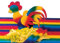 Krepp Papier 50 x 250 cm, verschiedene Farben(regenbogen)