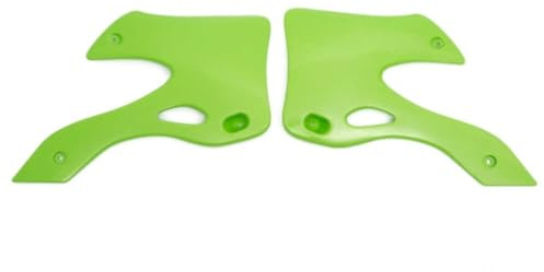 Polisport Kawasaki KX 125,KX 250 - Kühlerverkleidungen Paar Grün - Modelles 1999-02