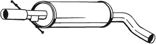 Bosal 105-505 Mittelschalldämpfer