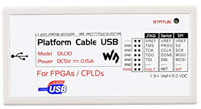 Waveshare XILINX JTAG Download Debugger Compatible XILINX Platform Cable USB FPGA CPLD in-Circuit Debugger Programmer