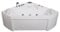 Jet-Line | Whirlpool Uster | 2 Personen | Weiss | 1350x1350 | Spa | Badewanne | mit Heizung | Massagefunktion