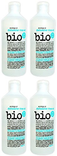 (4 PACK) - Bio-D - Dishwasher Rinse Aid | 750ml | 4 PACK BUNDLE