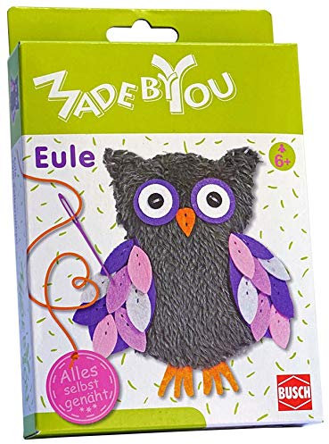 MADE BY YOU 13023 Eule, Grau