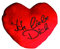 Out of the blue 63/2143 Rotes Plüschherz Gr. XXL - Aufschrift Ich Liebe Dich - ca.