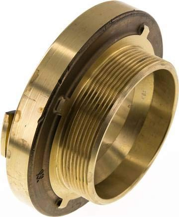 Storz-Kupplung G 3(AG), 75-B, Messing Werkstoff:Messing Storz-Größe:75-B Gewinde:G 3