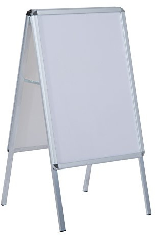 homcom A1 Poster Stand A-Board Display Snap Aluminum Frame Board Outdoor Shop Stands Pavement Sign